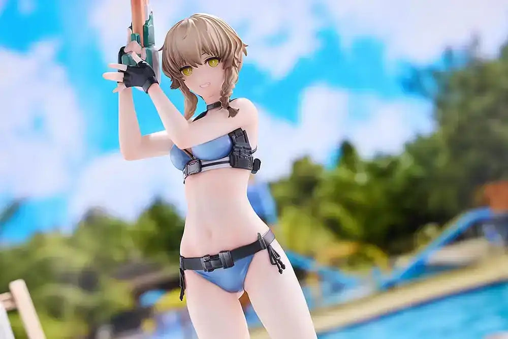 Steins Gate PVC Statue 1/7 Suzuha Amane: Swimsuit Ver. 26 cm - Smalltinytoystore