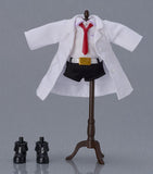 Steins;Gate Nendoroid Zubehör-Set für Nendoroid Doll Actionfiguren Outfit Set: Kurisu Makise: Lab Coat Ver. - Smalltinytoystore