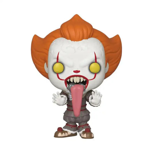 Stephen Kings Es 2 POP! Movies Vinyl Figur Pennywise w/ Dog Tongue 9 cm - Smalltinytoystore
