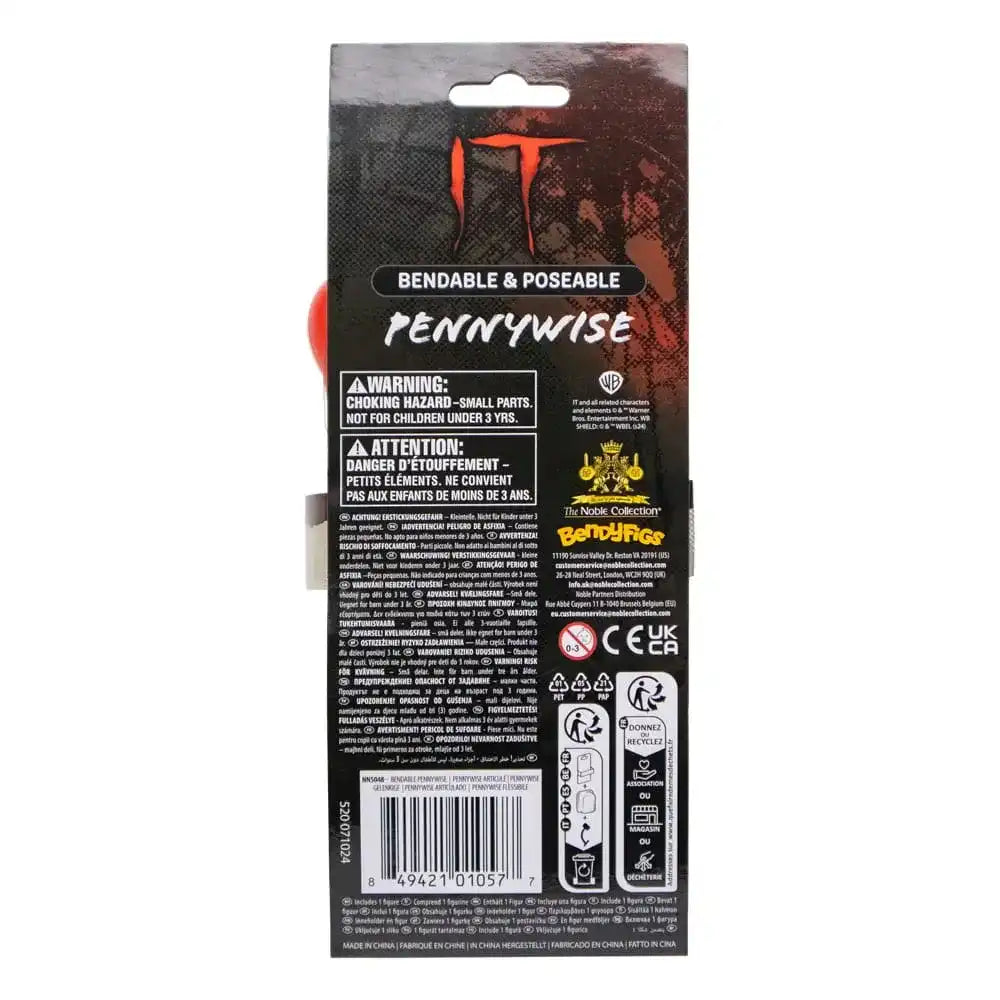 Stephen Kings Es Bendyfigs Biegefigur Pennywise 19 cm - Smalltinytoystore