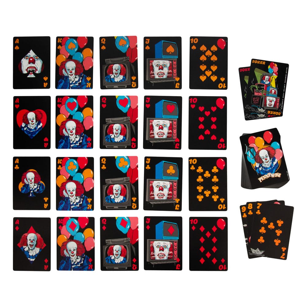Stephen Kings Es Spielkarten Pennywise - Smalltinytoystore
