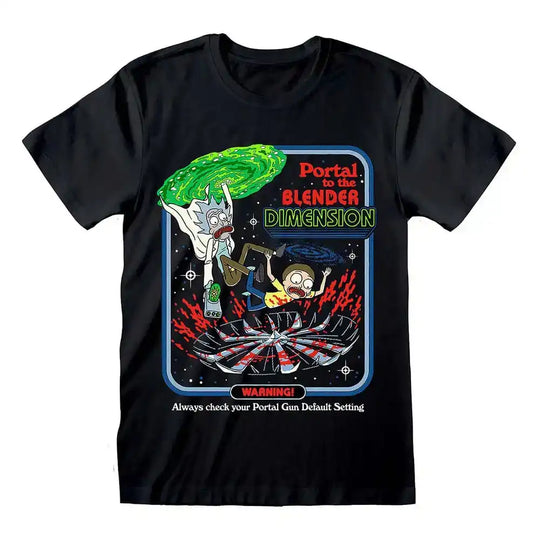 Steven Rhodes T-Shirt Rick and Morty Portal Collab - Smalltinytoystore