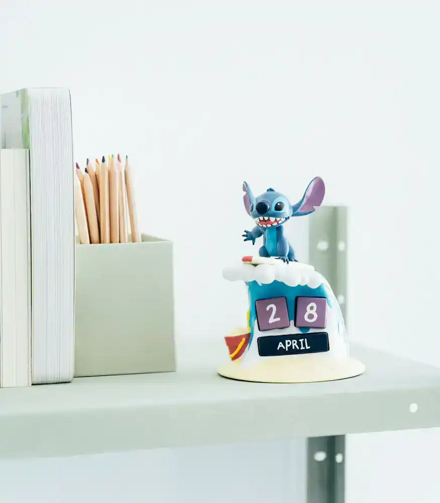 Stitch 3D Ewiger Kalender Surfer