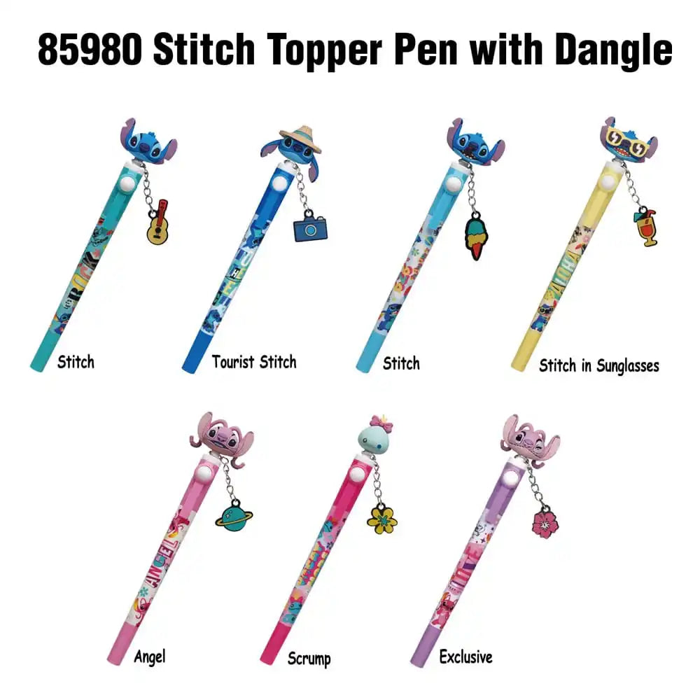 Stitch & Co. - Der Film Stitch 3D Head Topper Spinning Pen - Smalltinytoystore
