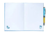 Stitch Premium Plüsch Notizbuch A5 mit Stift Tropical