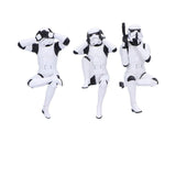 Stormtrooper Figuren Three Wise Sitting Stormtroopers 11 cm - Smalltinytoystore