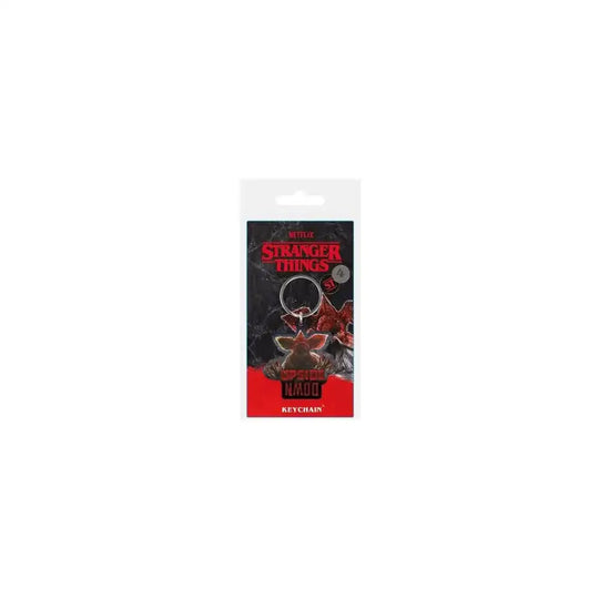 Stranger Things 4 Gummi-Schlüsselanhänger Demogorgon 6 cm - Smalltinytoystore