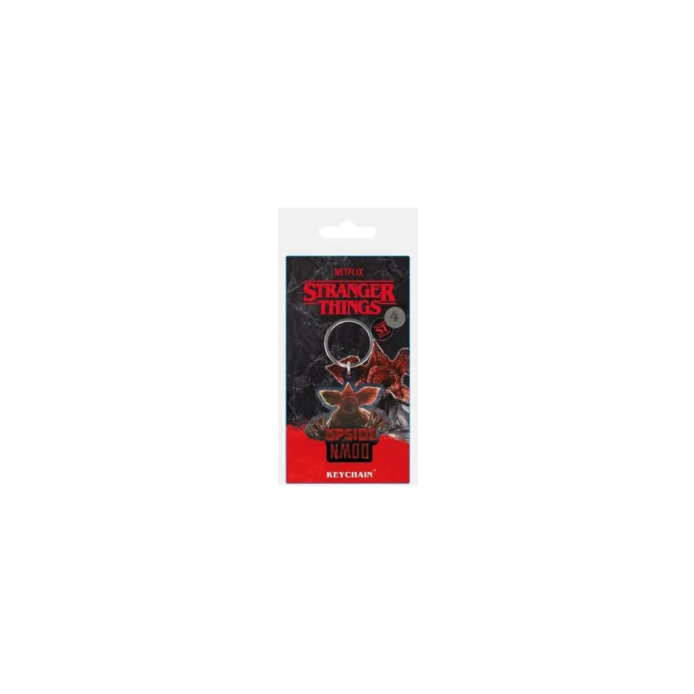 Stranger Things 4 Gummi-Schlüsselanhänger Demogorgon 6 cm - Smalltinytoystore