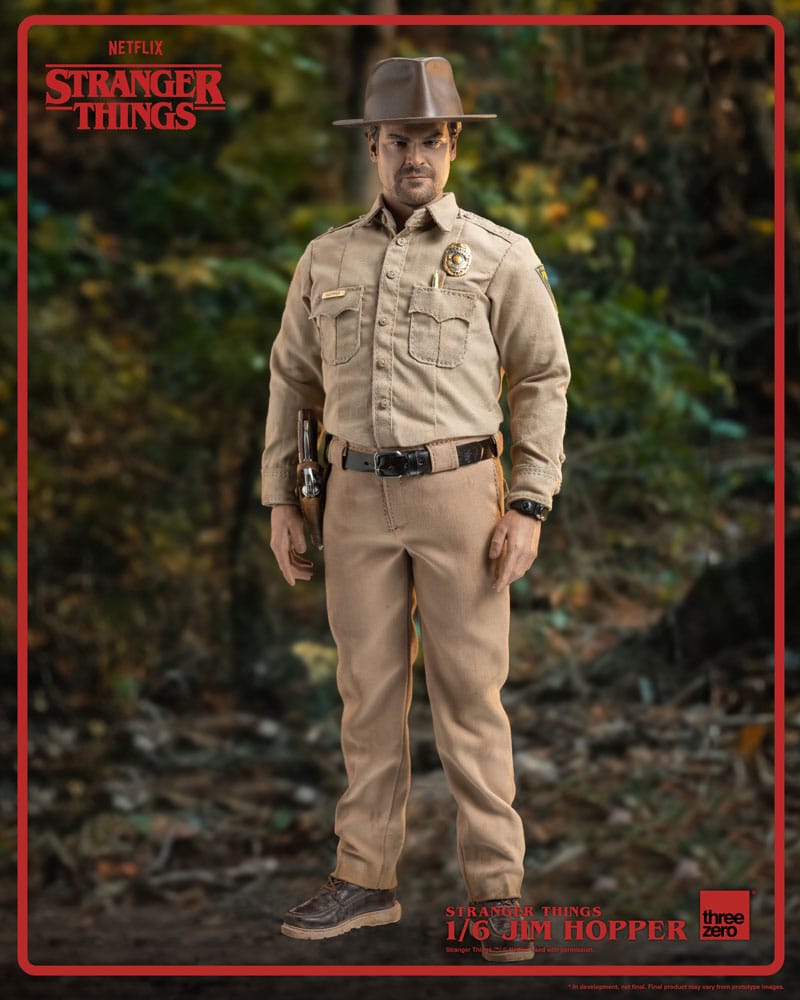Stranger Things Actionfigur 1/6 Jim Hopper (Season 1) 32 cm - Smalltinytoystore