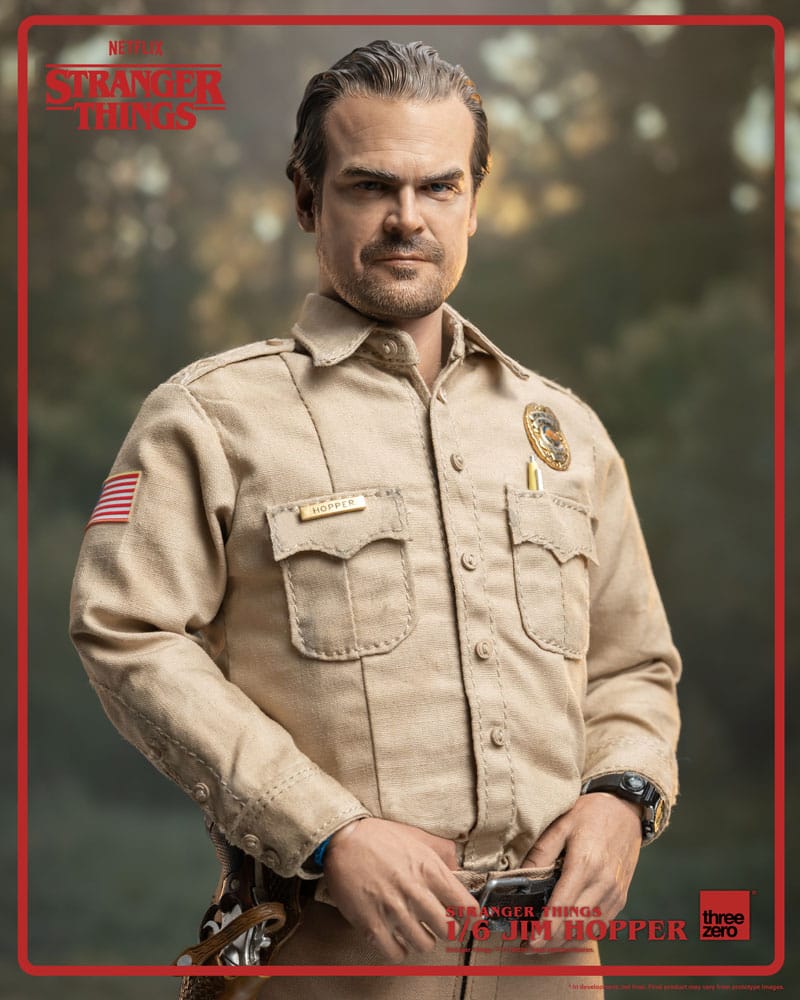 Stranger Things Actionfigur 1/6 Jim Hopper (Season 1) 32 cm - Smalltinytoystore