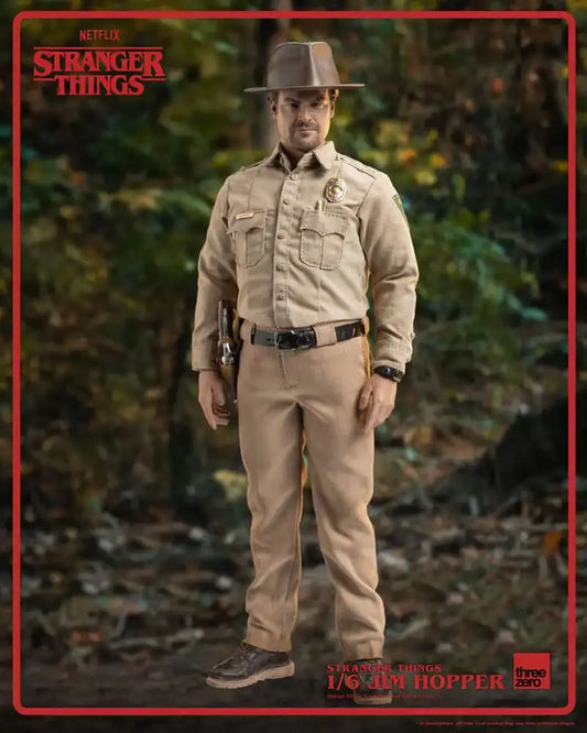 Stranger Things Actionfigur 1/6 Jim Hopper (Season 1) 32 cm - Smalltinytoystore