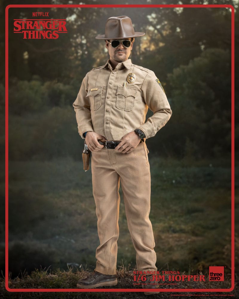 Stranger Things Actionfigur 1/6 Jim Hopper (Season 1) 32 cm - Smalltinytoystore