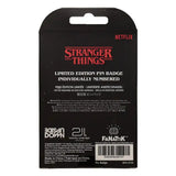 Stranger Things Ansteck-Pin Hellfire Lives Limited Edition