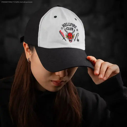 Stranger Things Baseballkappe Hellfire Club - Smalltinytoystore