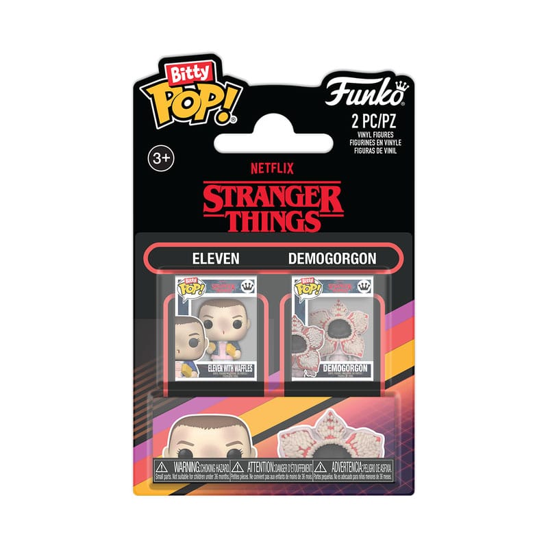 Stranger Things Bitty POP! Vinyl Figuren 2er-Pack Eleven&Demogorgon 2,5 cm - Smalltinytoystore