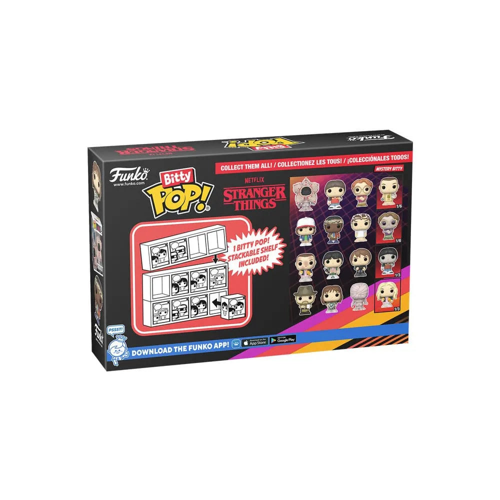 Stranger Things Bitty POP! Vinyl Figuren 4er-Pack Hopper 2,5 cm - Smalltinytoystore