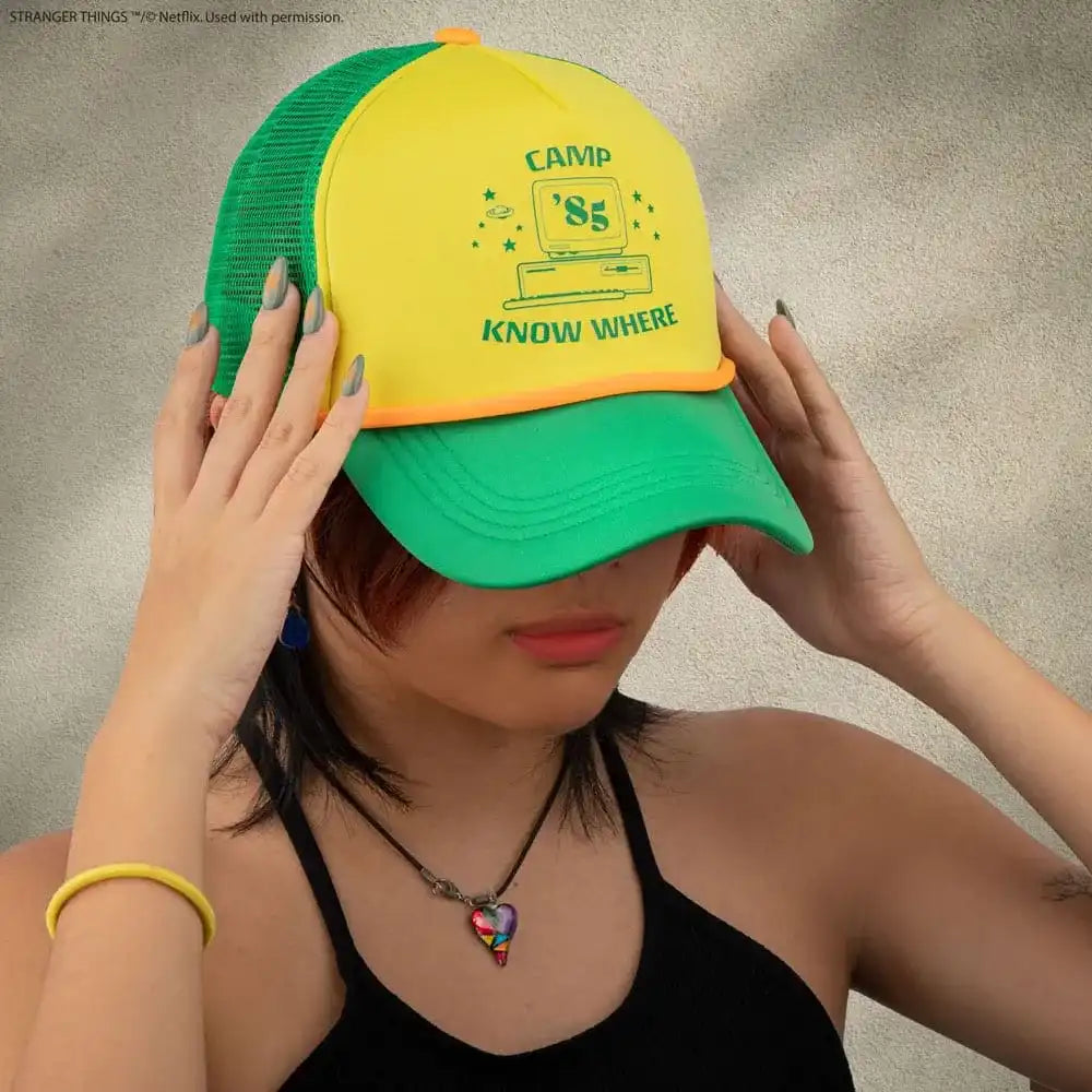 Stranger Things Camp Know Where Baseballkappe - Smalltinytoystore