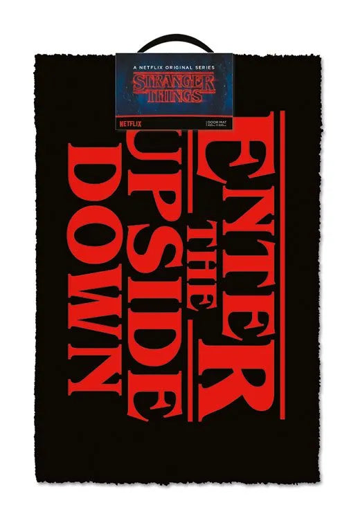 Stranger Things Fußmatte Enter The Upside Down 40 x 60 cm - Smalltinytoystore
