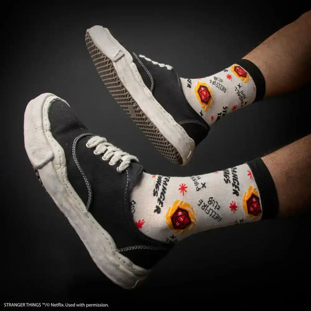 Stranger Things: Hellfire Club Set of 3 Socks - Smalltinytoystore