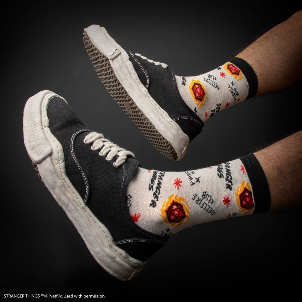 Stranger Things: Hellfire Club Set of 3 Socks - Smalltinytoystore