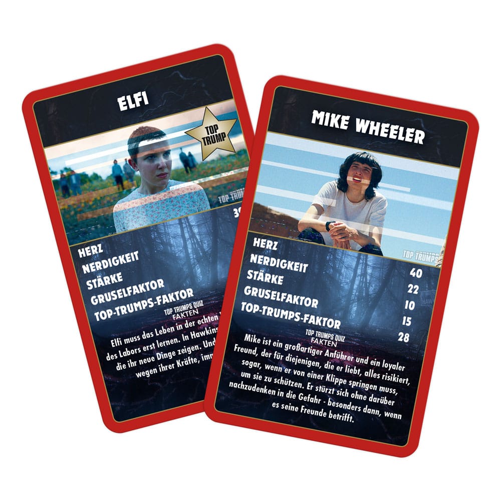 Stranger Things Kartenspiel Top Trumps Collectables *Deutsche Version* - Smalltinytoystore