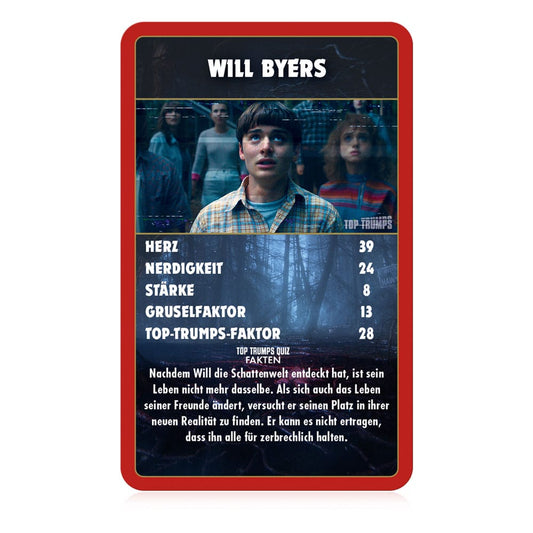 Stranger Things Kartenspiel Top Trumps Collectables *Deutsche Version* - Smalltinytoystore