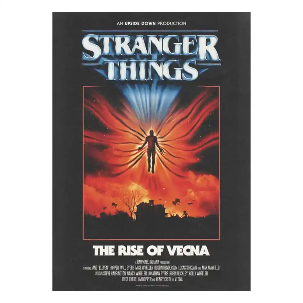 Stranger Things Kunstdruck The Rise of Vecna Limited Edition 42 x 30 cm