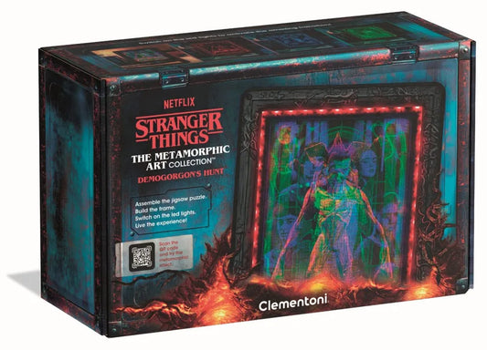 Stranger Things Metamorphic Art Collection Puzzle mit Leucht-Effekt Demogorgon (520 Teile)