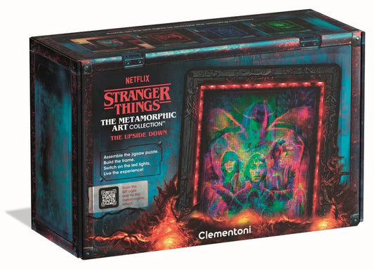 Stranger Things Metamorphic Art Collection Puzzle mit Leucht-Effekt The Upside (520 Teile)