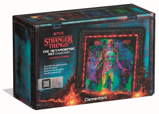 Stranger Things Metamorphic Art Collection Puzzle mit Leucht-Effekt Vecna (520 Teile)