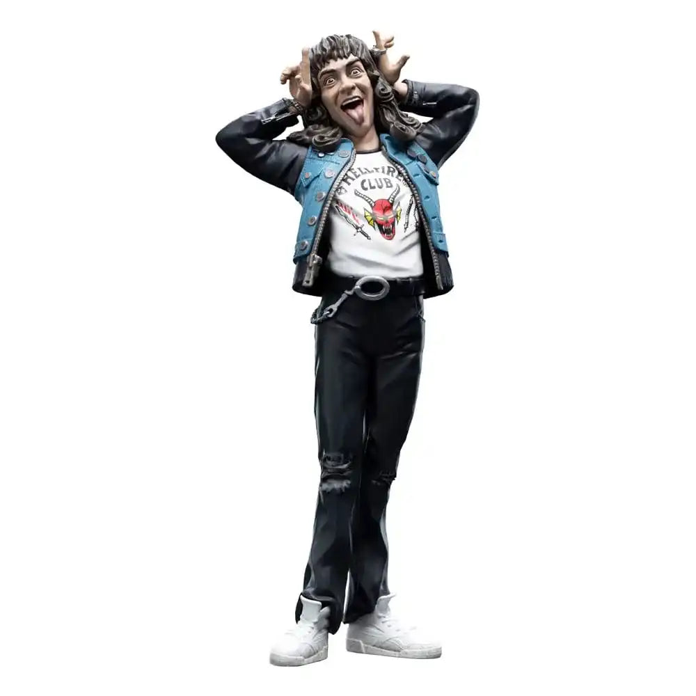 Stranger Things Mini Epics Vinyl Figur Hellfire Eddie Limited Edition 18 cm - Smalltinytoystore