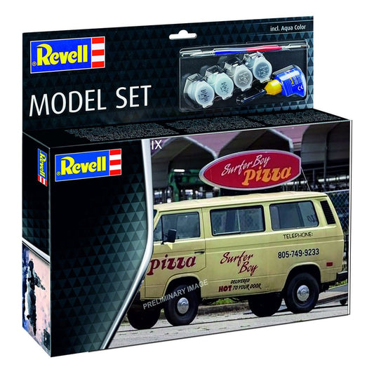 Stranger Things Modellbausatz-Set 1/25 VW T3 Bus Surfer Boy 19 cm - Smalltinytoystore