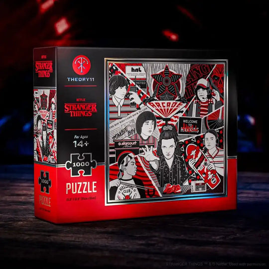 Stranger Things Multi-Dimensionales Puzzle (1000 Teile) - Smalltinytoystore