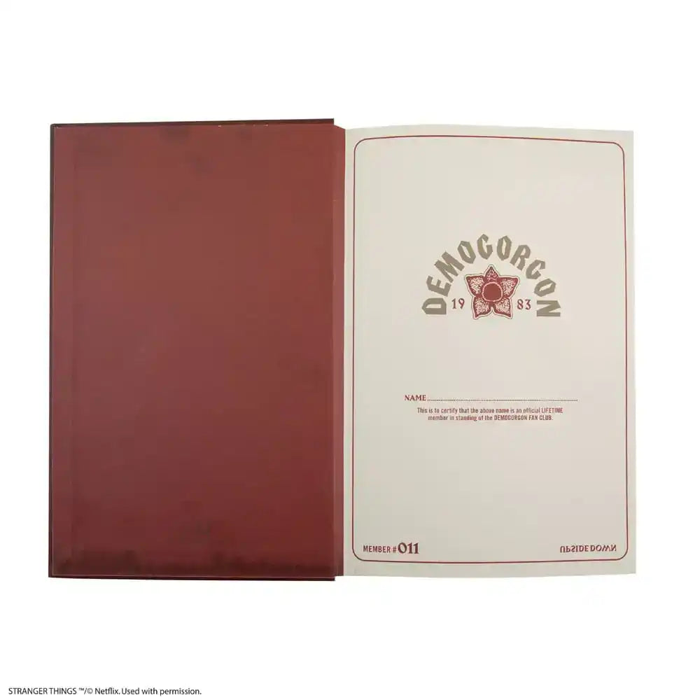Stranger Things Notizbuch Demogorgon - Smalltinytoystore