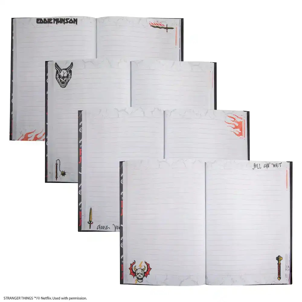 Stranger Things Notizbuch Hell Fire Club - Smalltinytoystore