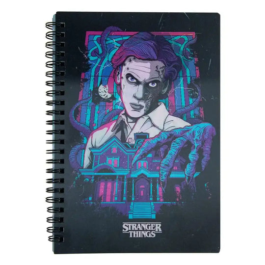 Stranger Things Notizbuch Lenticular Vecna - Smalltinytoystore