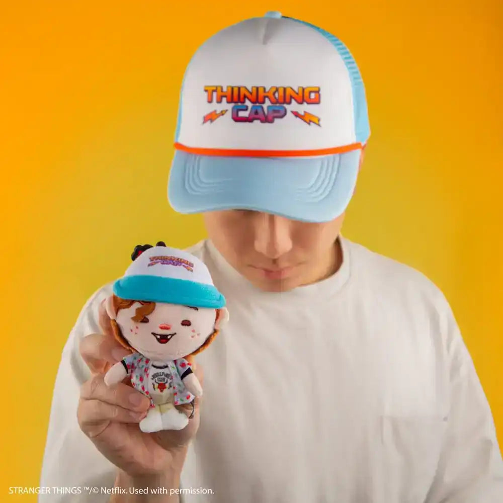 Stranger Things Plüsh Schlüsselanhänger Dustin Henderson 12 cm - Smalltinytoystore