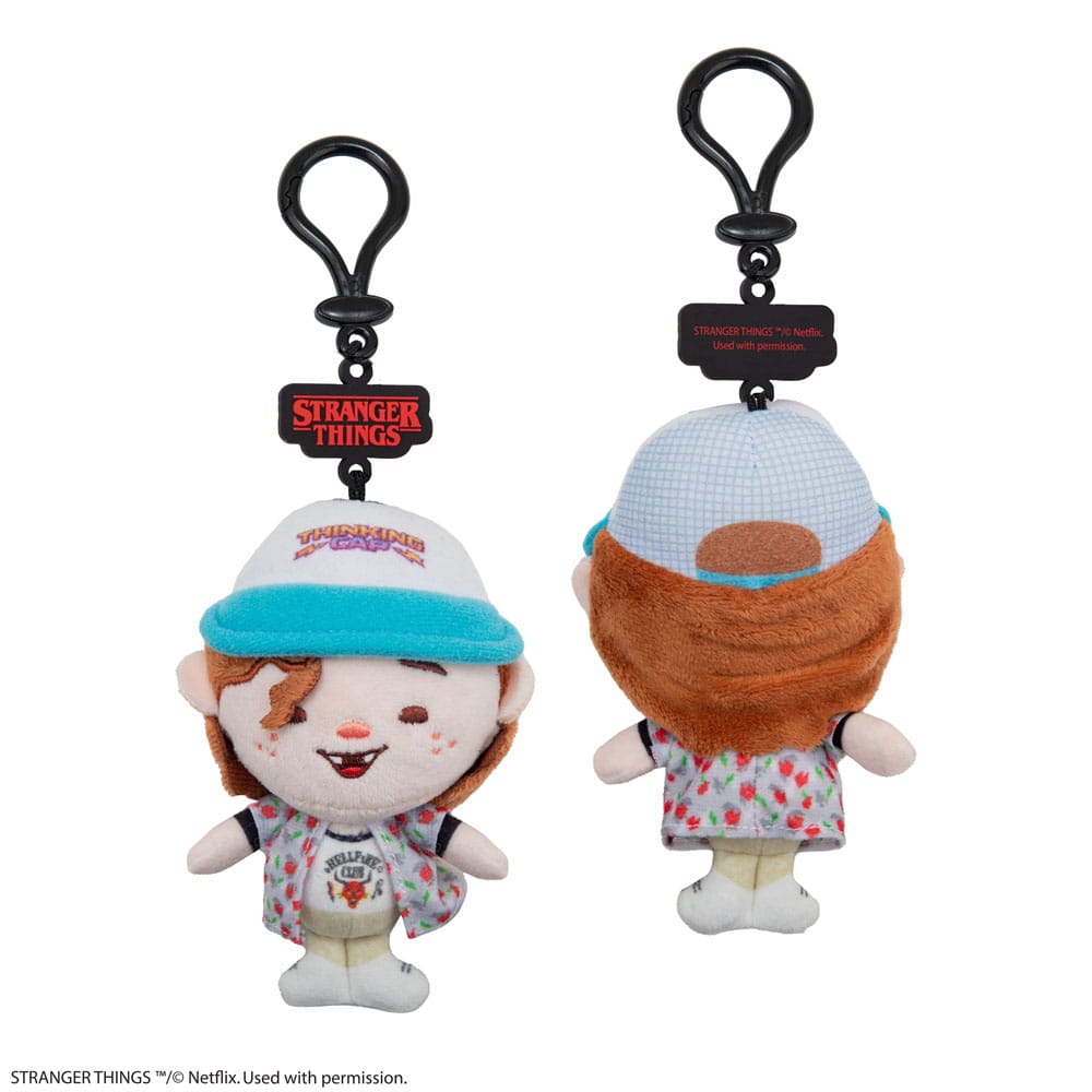 Stranger Things Plüsh Schlüsselanhänger Dustin Henderson 12 cm - Smalltinytoystore