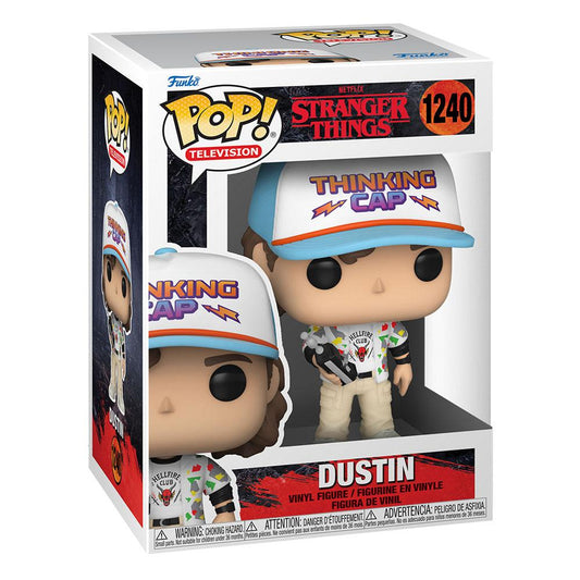 Stranger Things POP! TV Vinyl Figur Dustin 9 cm - Smalltinytoystore