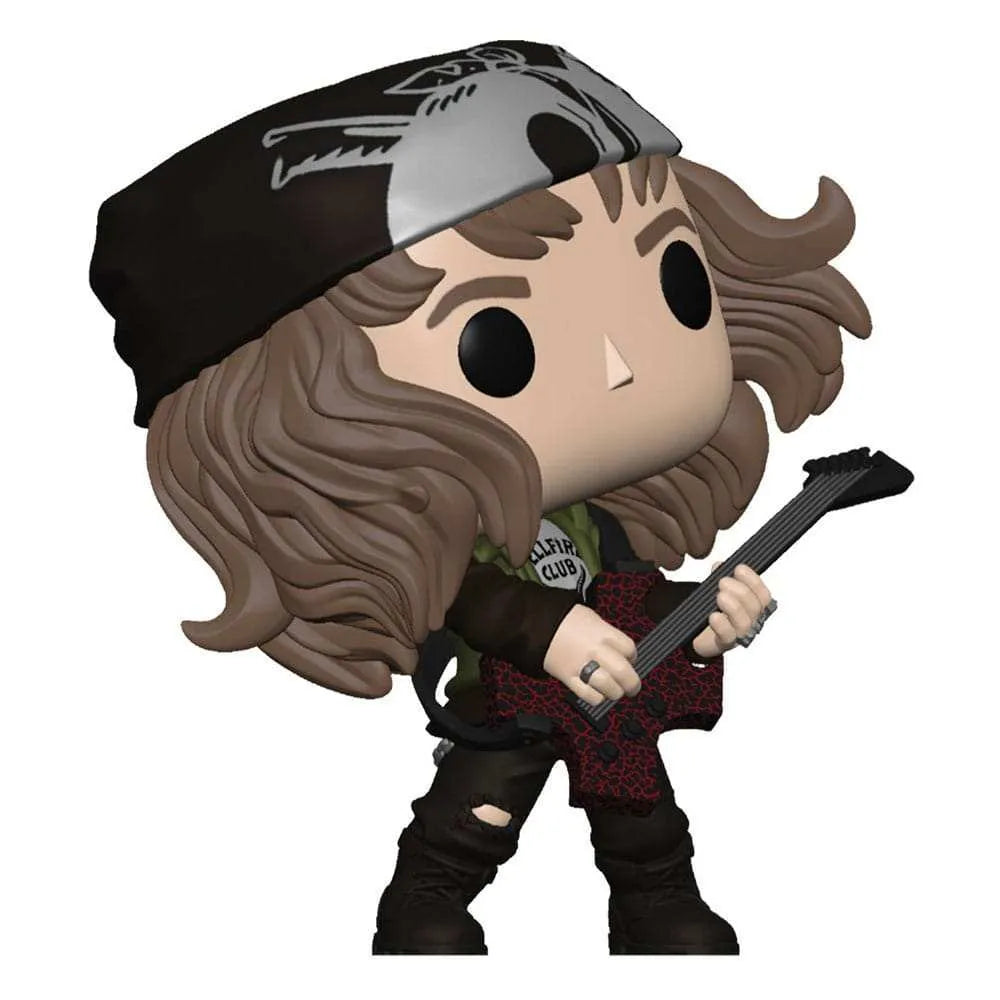 Stranger Things POP! TV Vinyl Figur Hunter Eddie with Guitar 9 cm - Smalltinytoystore