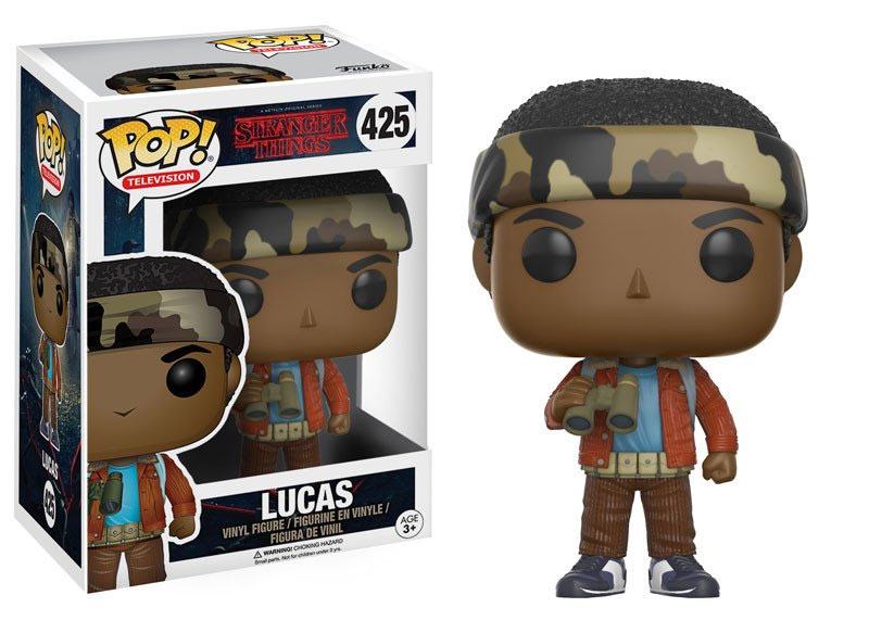 Stranger Things POP! TV Vinyl Figur Lucas 9 cm - Smalltinytoystore