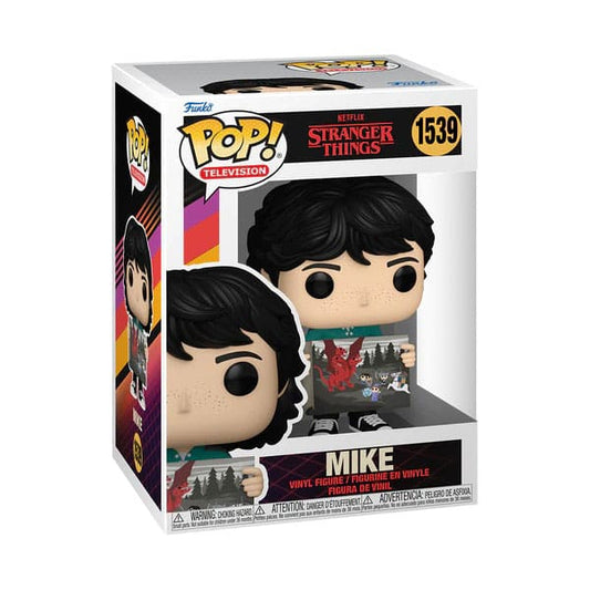 Stranger Things POP! TV Vinyl Figur Mike w/Will's Painting 9 cm - Smalltinytoystore