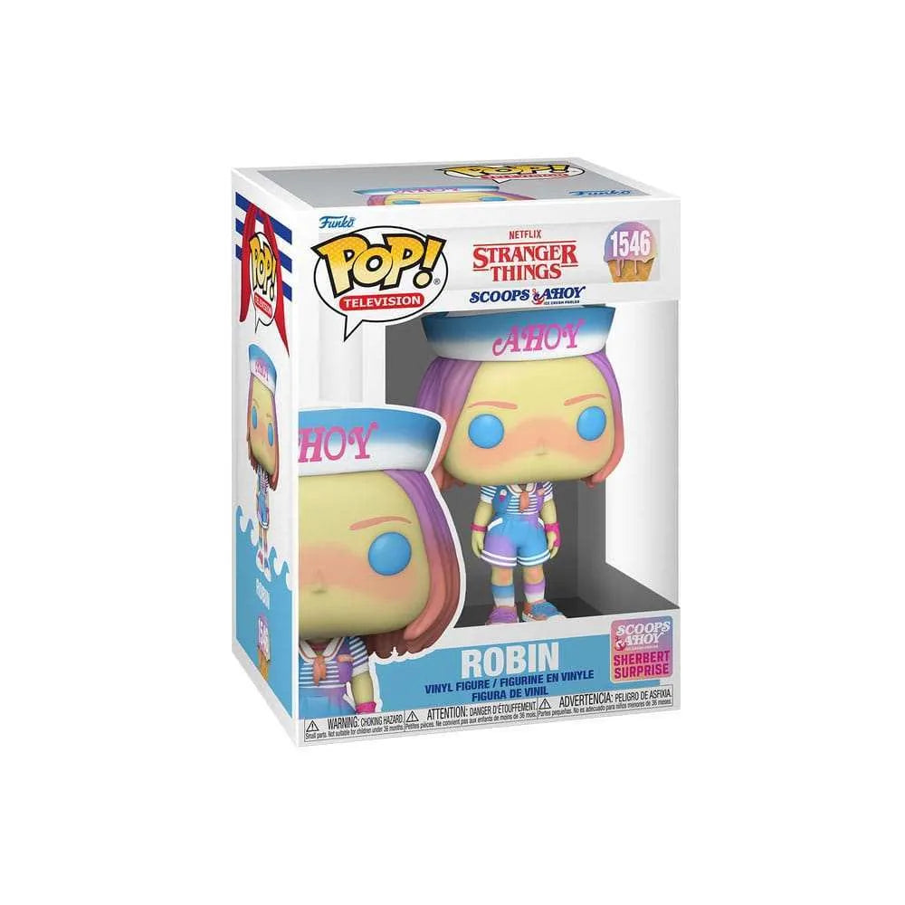 Stranger Things POP! TV Vinyl Figur Robin (Scoops Ahoy) 9 cm - Smalltinytoystore