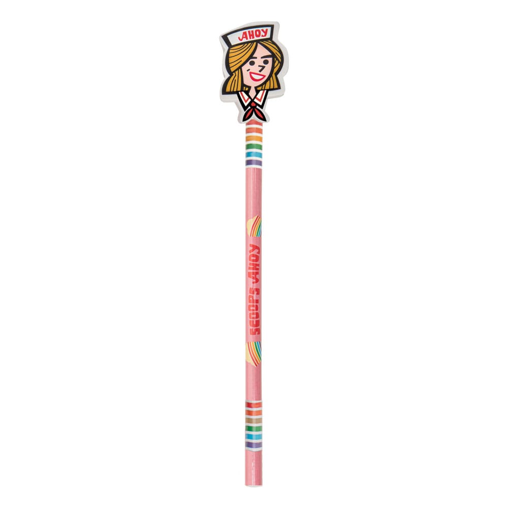 Stranger Things Radiergummi-Bleistift Scoops Ahoy Robin - Smalltinytoystore
