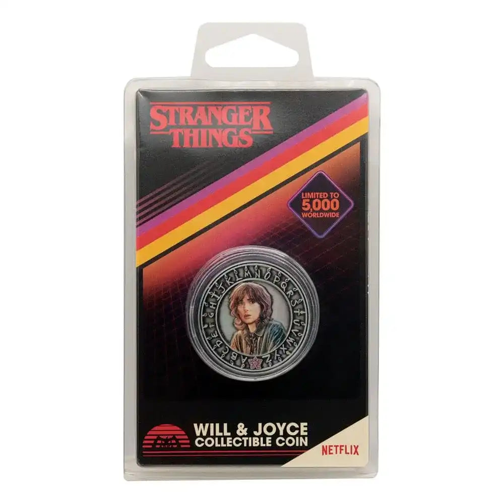 Stranger Things Sammelmünze Will & Joyce 4 cm - Smalltinytoystore