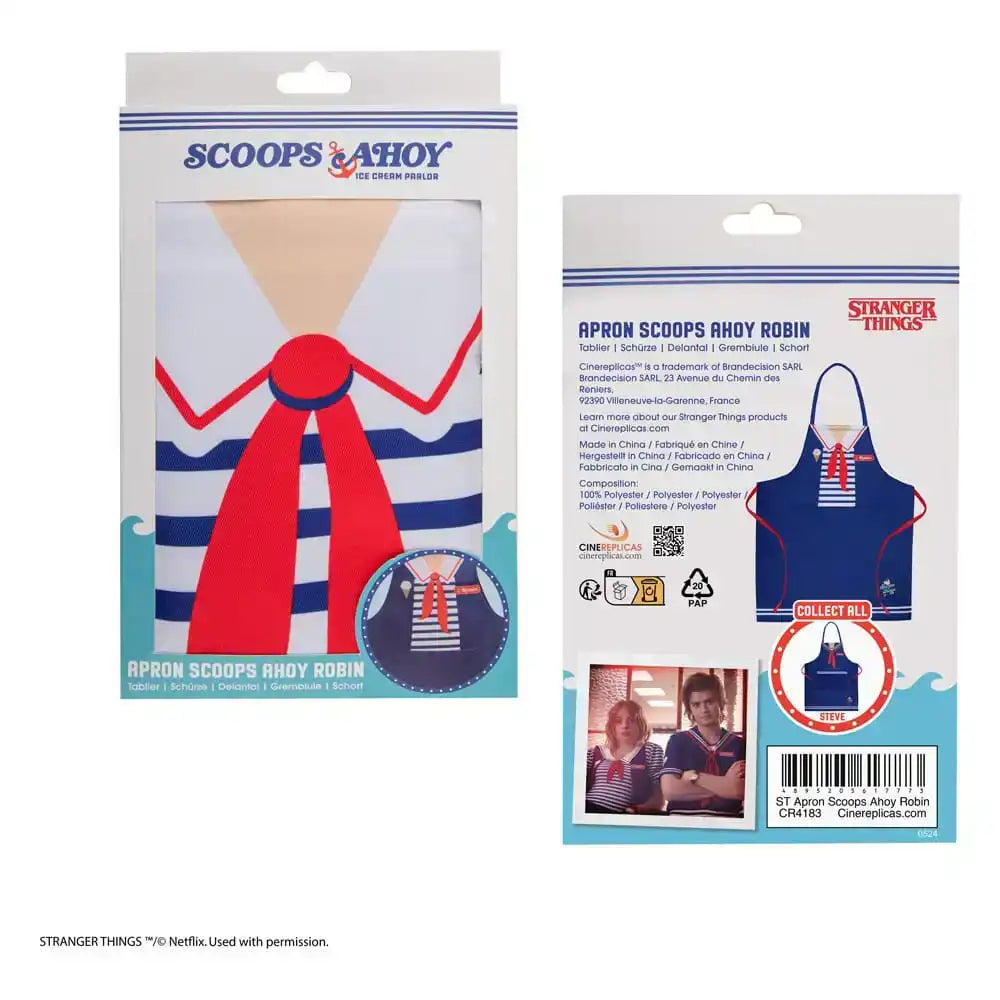Stranger Things Schürze Scoops Ahoy Robin - Smalltinytoystore
