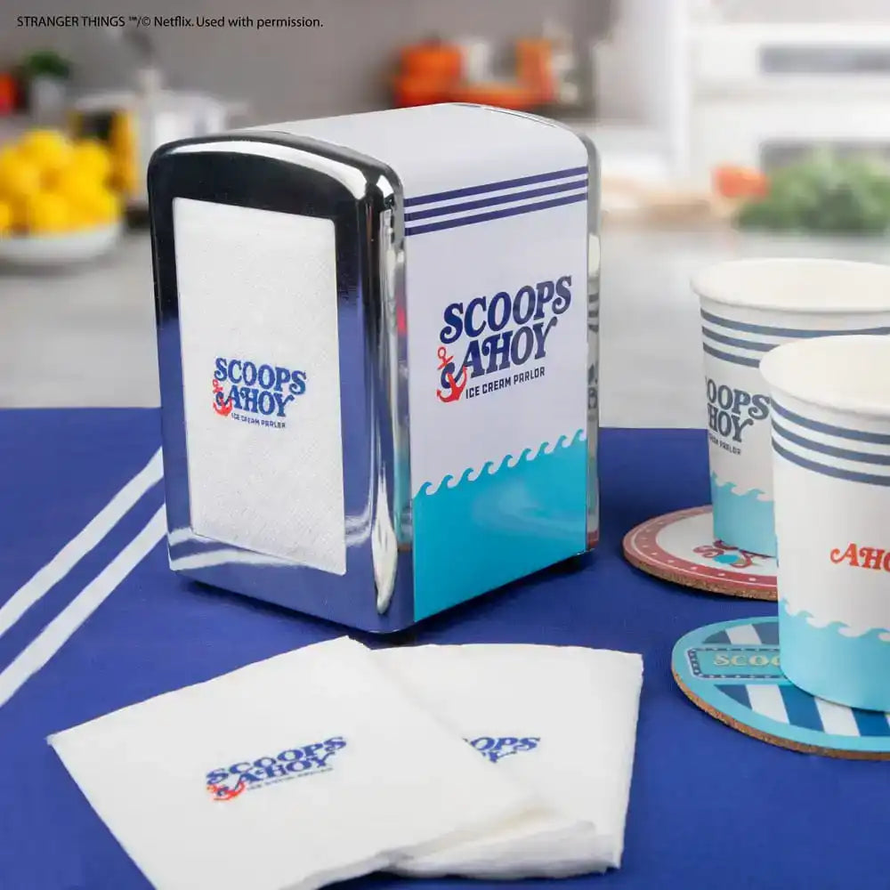 Stranger Things Serviettenhalter-Set Scoops Ahoy - Smalltinytoystore