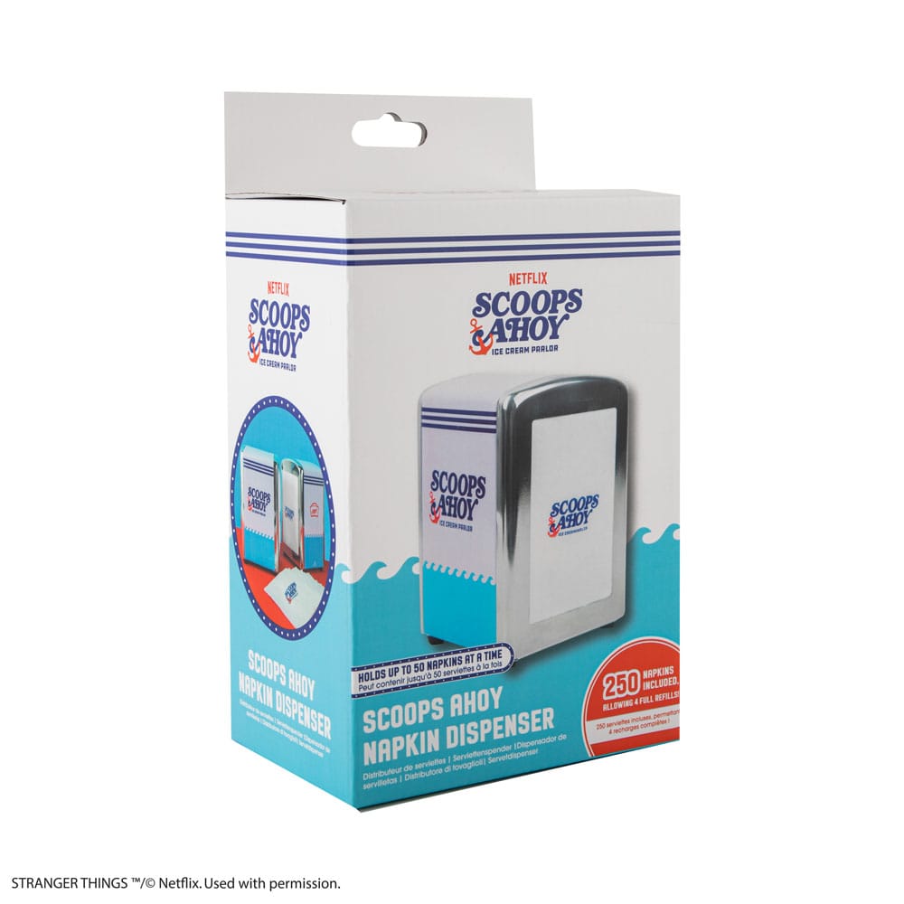 Stranger Things Serviettenhalter-Set Scoops Ahoy - Smalltinytoystore