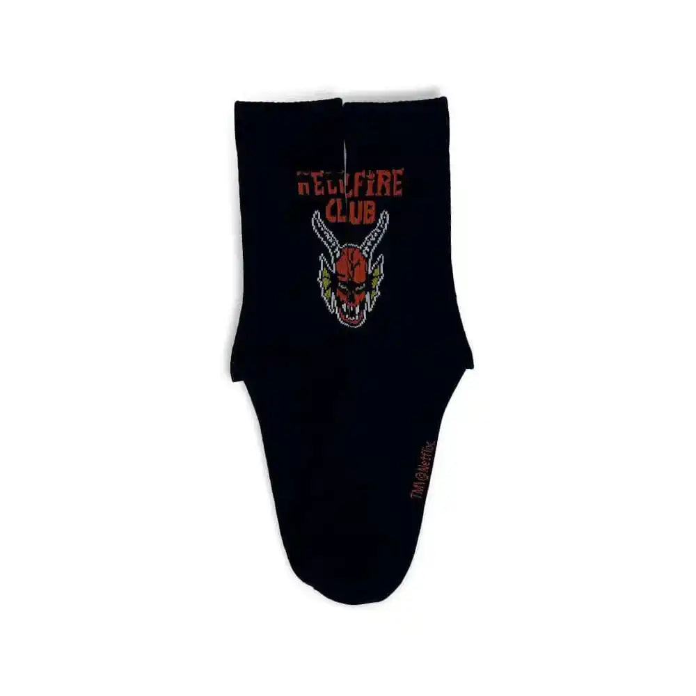 Stranger Things Socken Hellfire Club Large - Smalltinytoystore