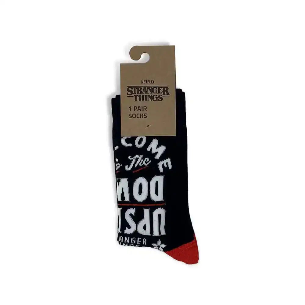 Stranger Things Socken Upside Down Small - Smalltinytoystore